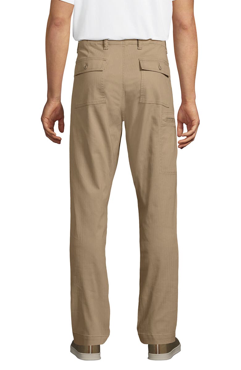 Lands
 End Classic Fit Fatigue Pant, Alternate, color, Desert Tan