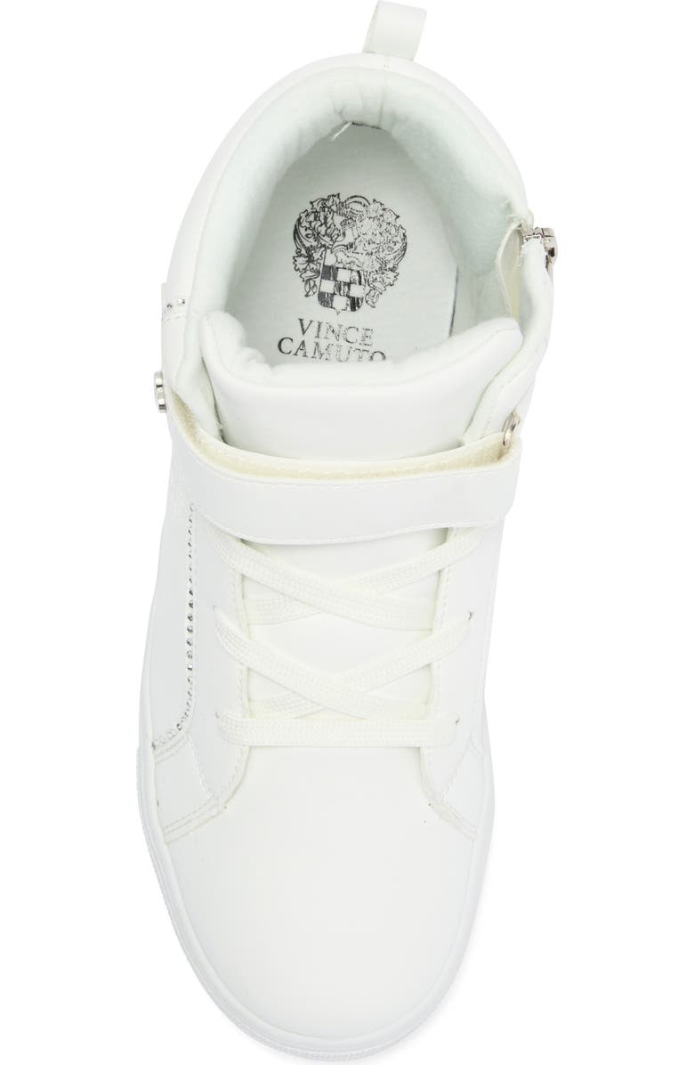 Vince Camuto Kids' Embossed High Top Sneaker, Alternate, color,