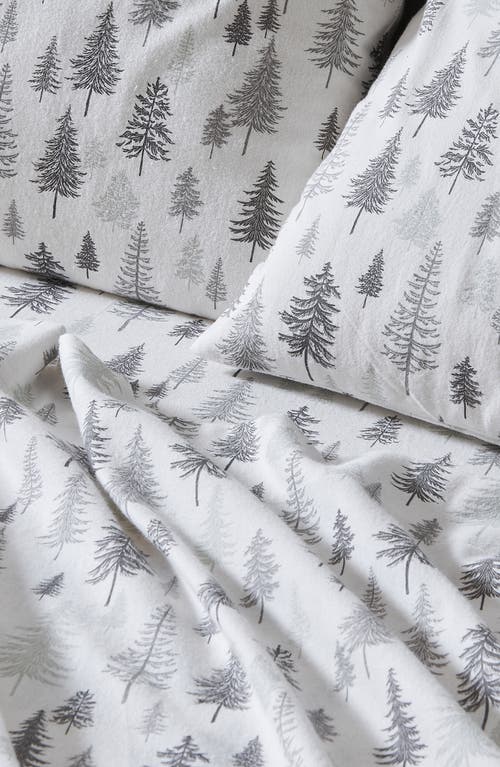 Woven & Weft Lodge Cotton Flannel Sheet Set In White