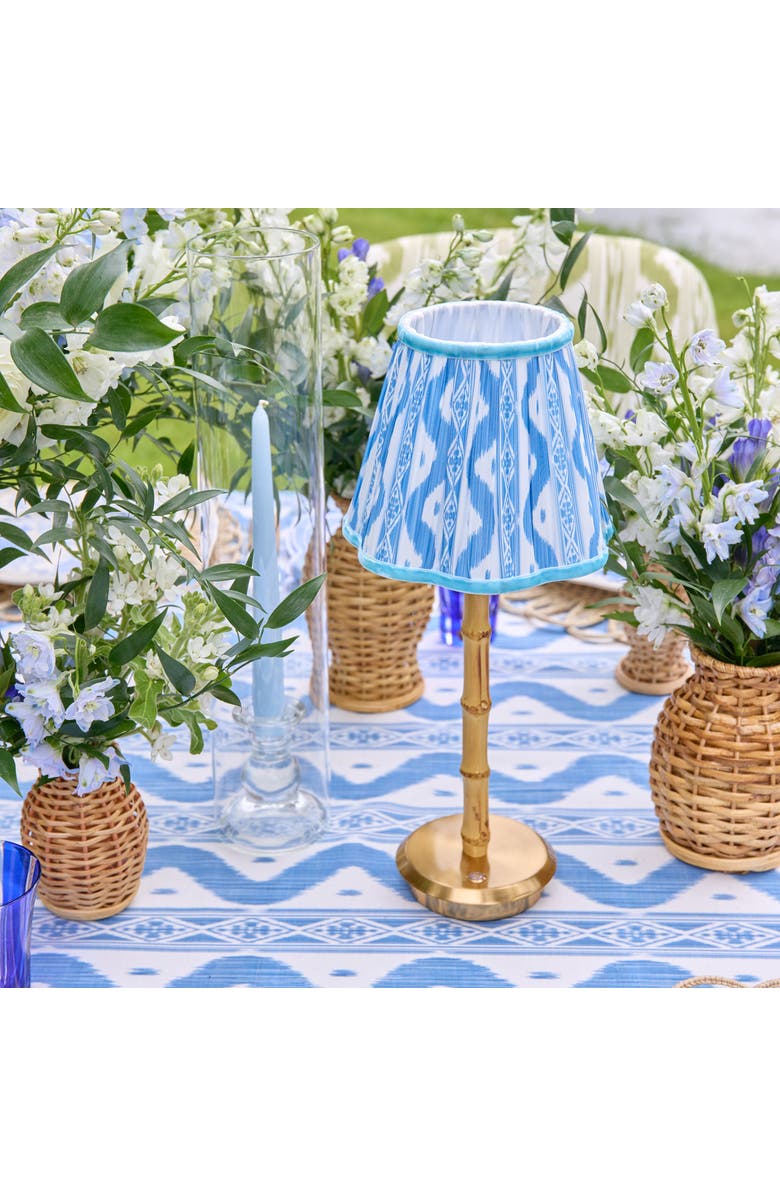 Mrs. Alice Ikat Lampshade, Alternate, color,