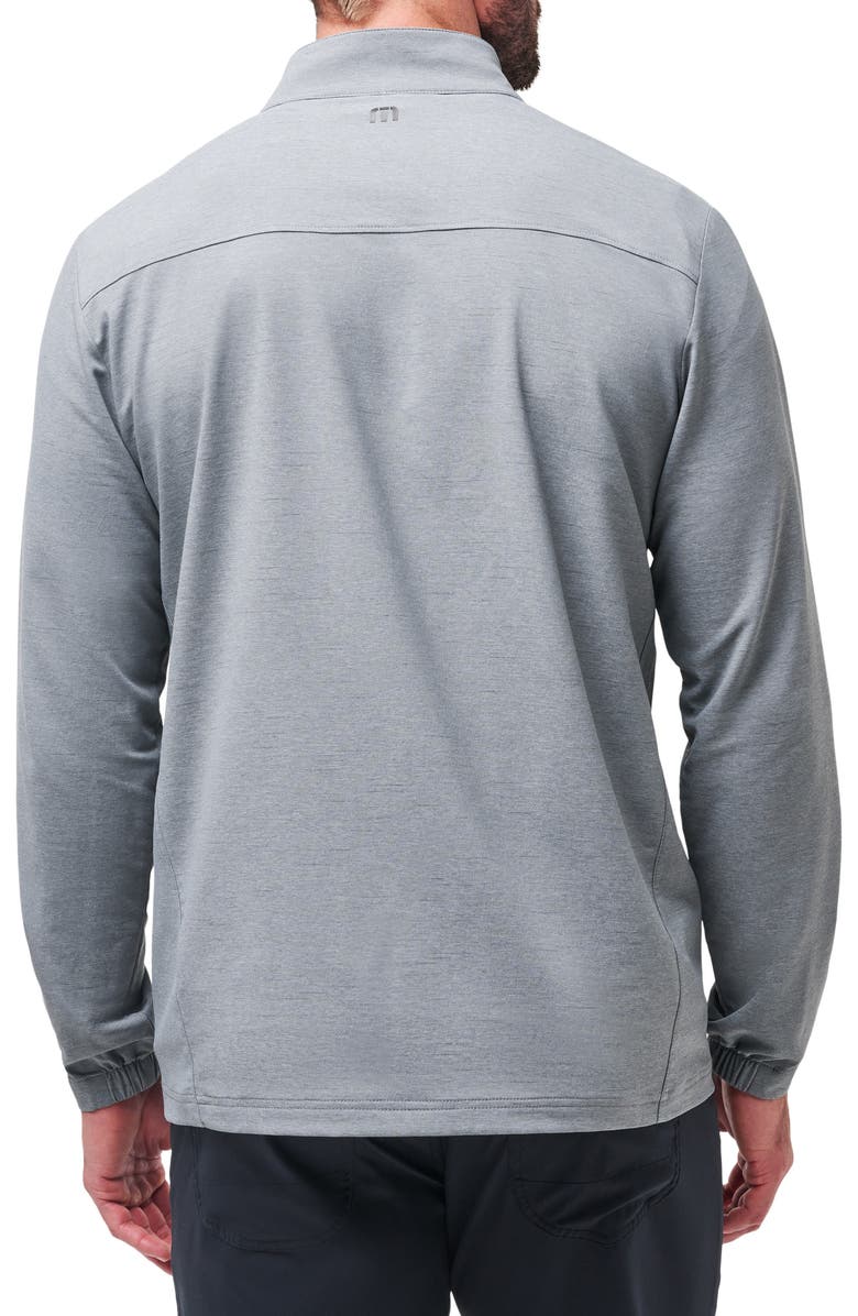 TravisMathew Valley View Zip Jacket, Alternate, color, Heather Grey