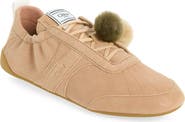Chloé Kick Sneaker with Genuine Shearling Charms