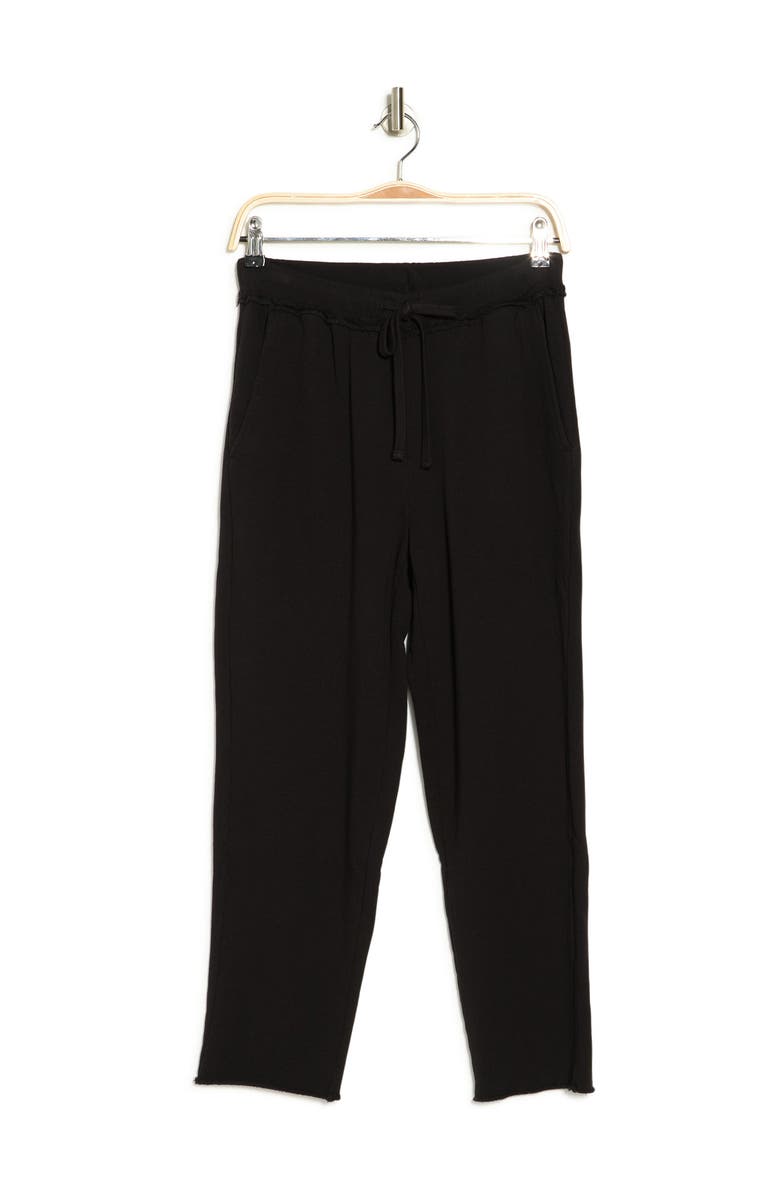 Eileen Fisher Organic Cotton Ankle Track Pants, Alternate, color, 