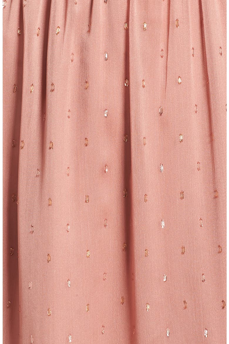 Georgie Tiered Maxi Dress, Alternate, color, BLUSH