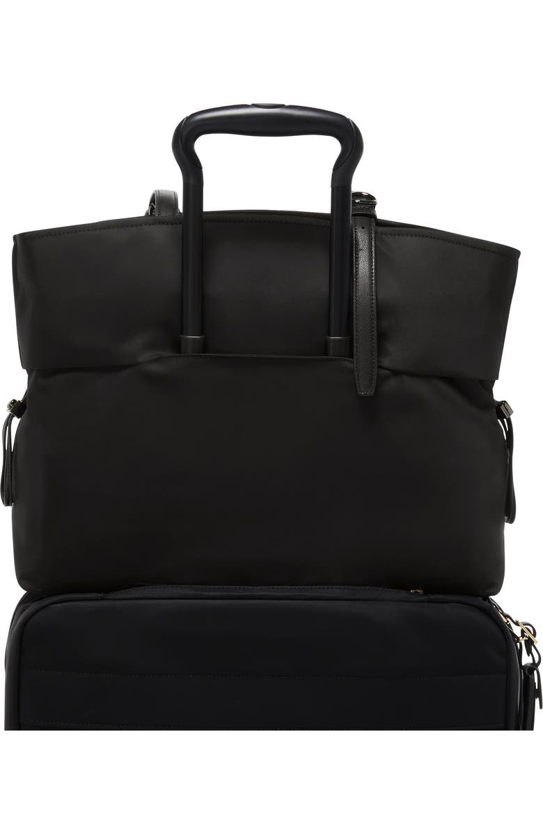 TUMI Voyageur Cam Large Tote Bag, Alternate, color, Black/ Gunmetal