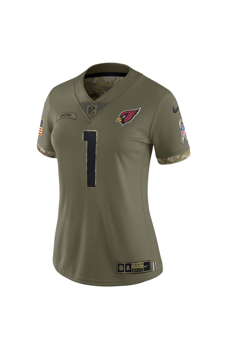 Nike Women's Nike Kyler Murray Olive Kyler Murray 2022 Salute To Service Limited Jersey, Alternate, color, 