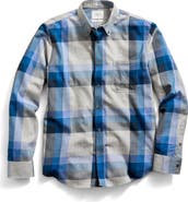 Billy Reid Plaid Cotton Button-Down Shirt