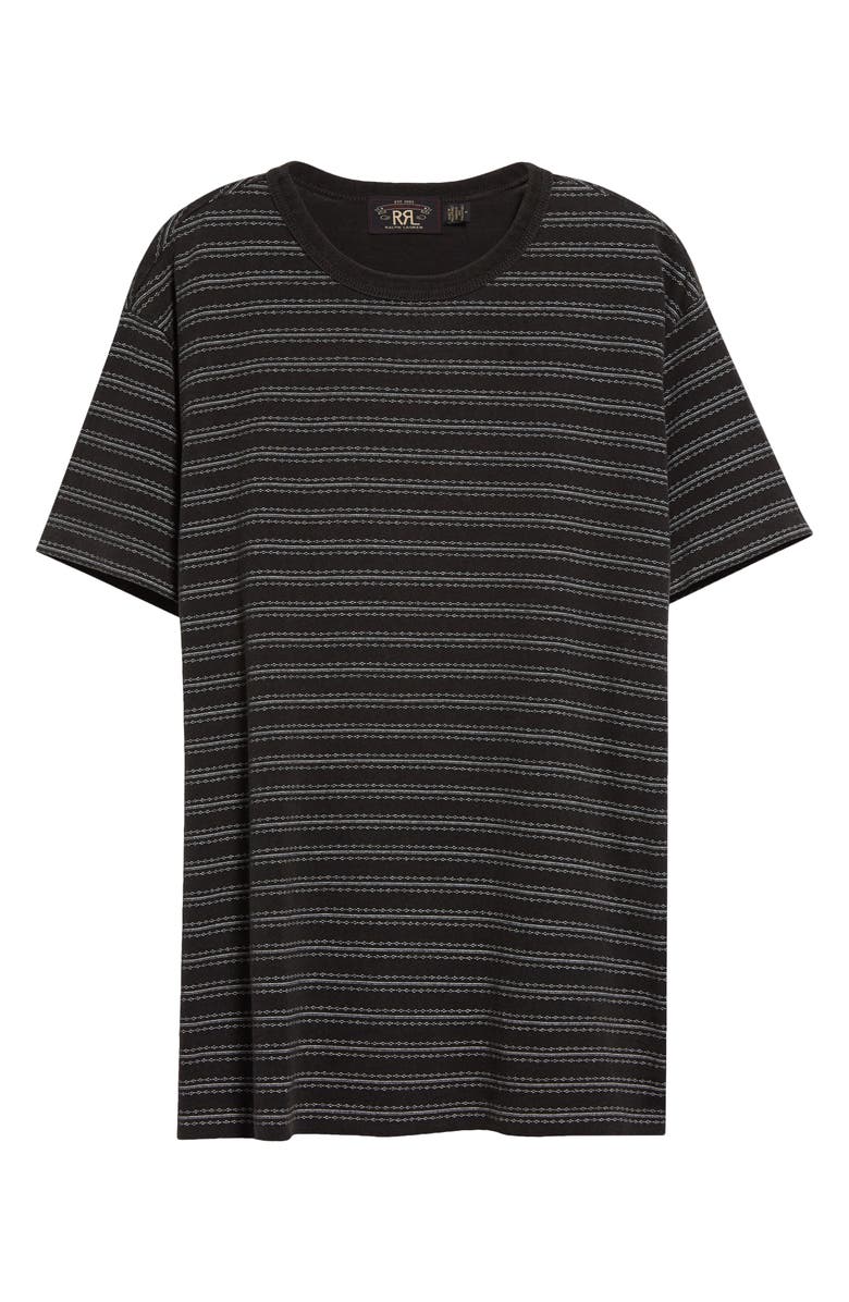 Double RL Stripe Cotton Jersey T-Shirt, Alternate, color, 