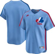 Nike Men's Nike Light Blue Montreal Expos Cooperstown Collection Limited Jersey