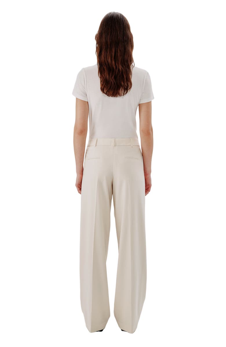 Another Tomorrow RELAXED WIDE LEG PANT, Alternate, color, 