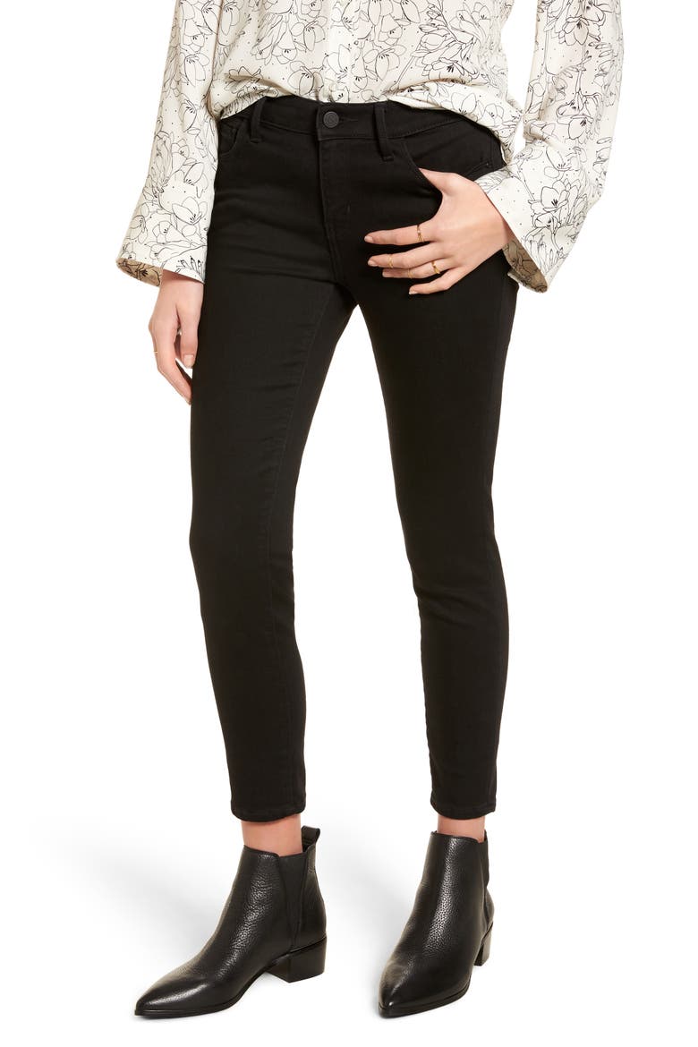 Legacy Crop Skinny Jeans, Main, color, MIDNIGHT RINSE