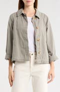 Marine Layer Olivia Crop Cotton Jacket
