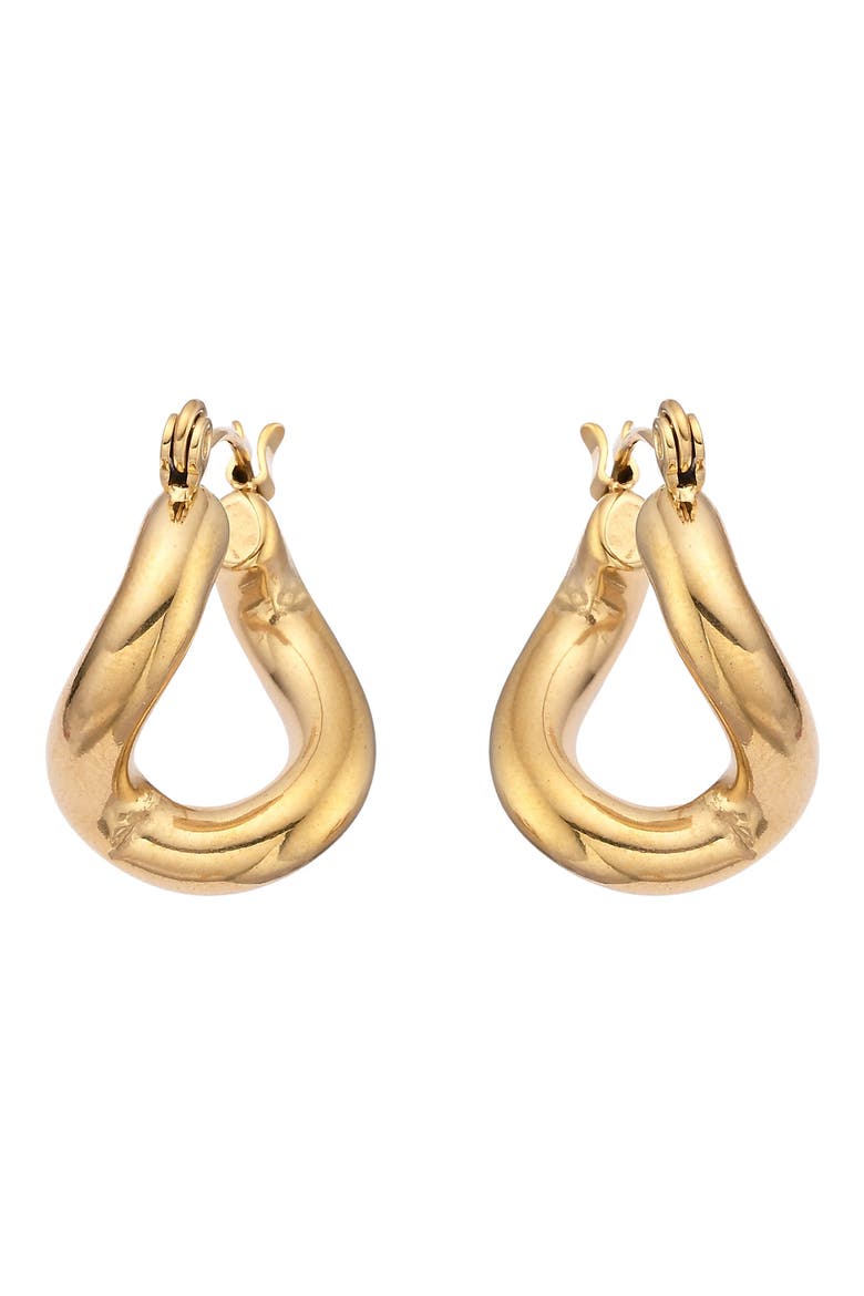 Nora Drop Earrings, Alternate, color, GOLD