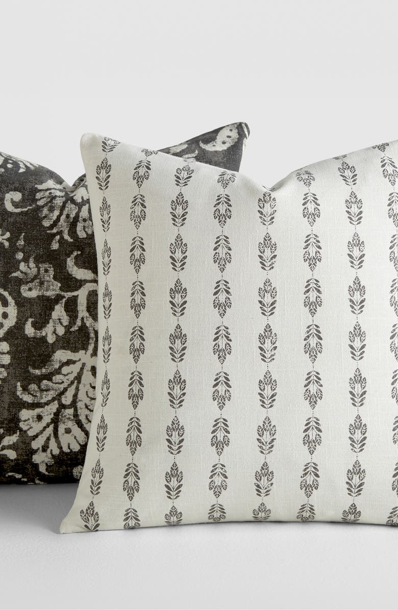 HOMESPUN Assorted 2-Pack Accent Pillows, Alternate, color, Charcoal