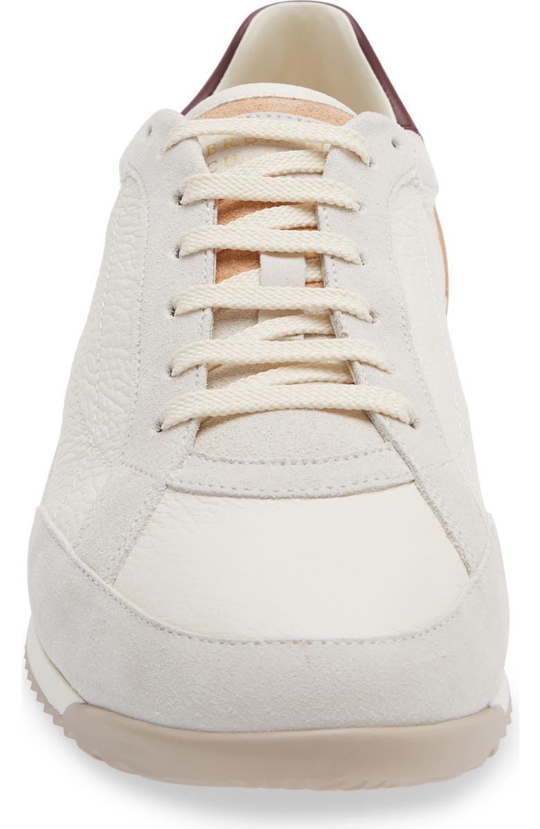 Brunello Cucinelli Minimal Sneaker, Alternate, color, White