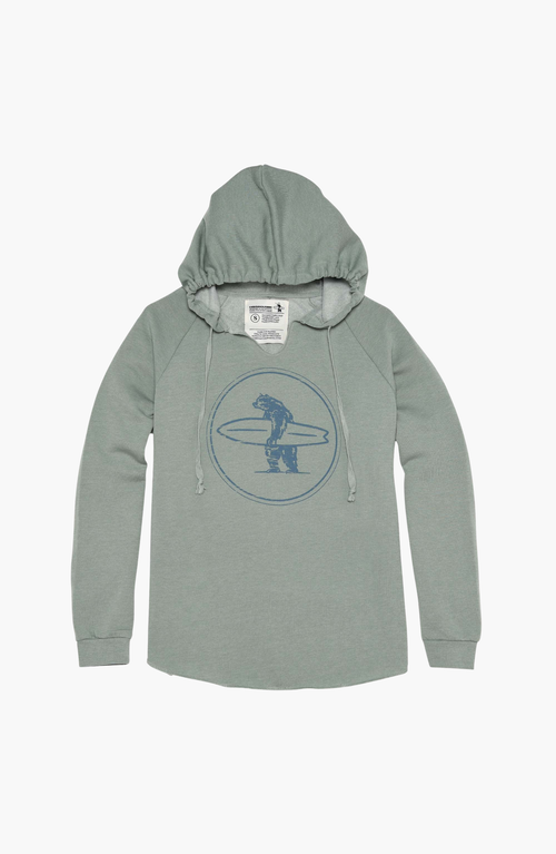 Everyday California Torrey Pines Hoodie In Sage
