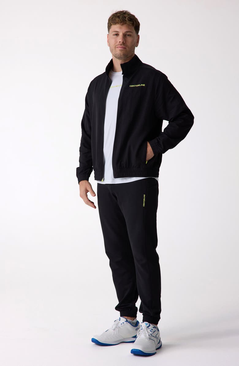 Centerline Athletics Men's Courtside Track Pants, Alternate, color, Black