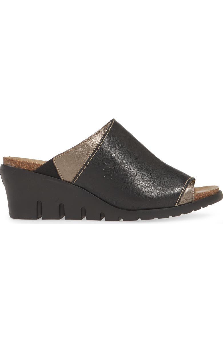 Fly London Idar Wedge Slide Sandal, Alternate, color,