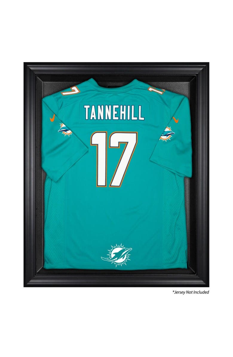 FANATICS AUTHENTIC Miami Dolphins (2013-Present) Black Framed Jersey Display Case, Main, color, 