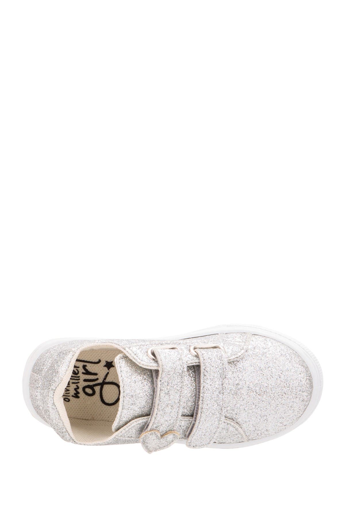 OLIVIA MILLER Glitter Sneaker, Alternate, color, 