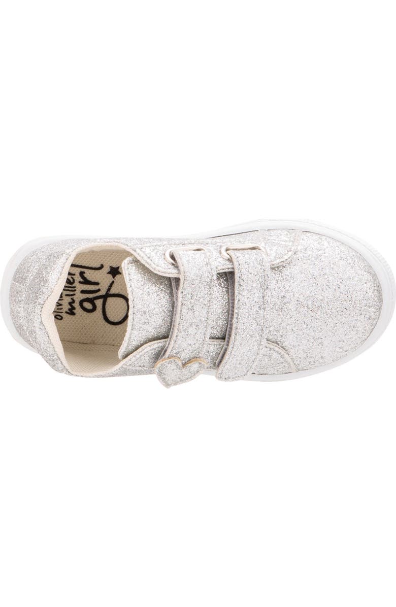 OLIVIA MILLER Glitter Sneaker, Alternate, color,