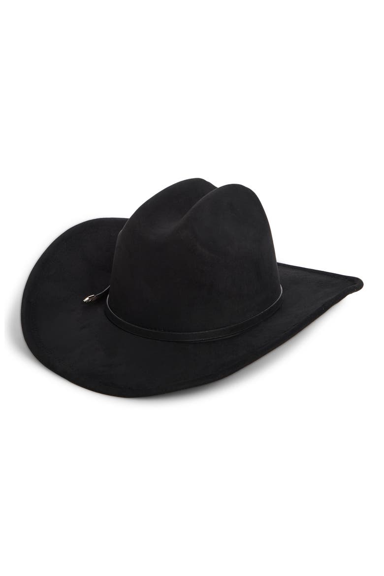 Baby Buckle Western Cowboy Hat, Alternate, color, BLACK