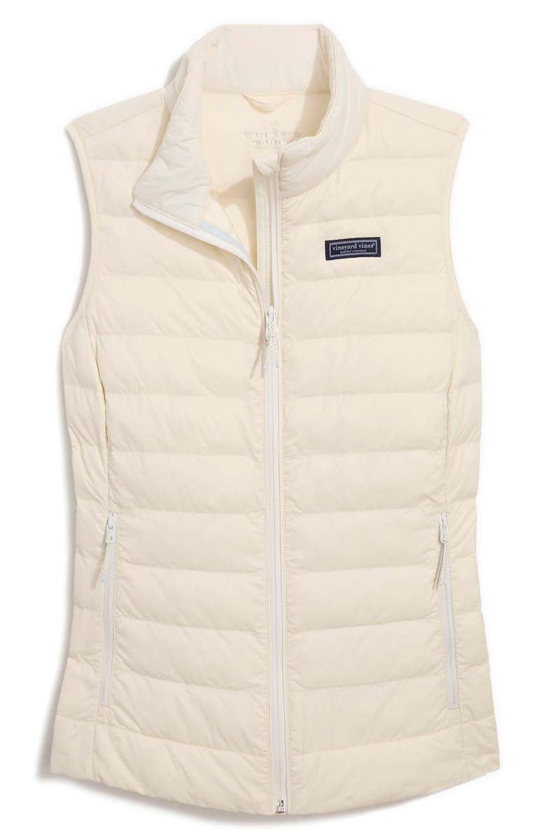vineyard vines Shoreline PrimaLoft<sup>®</sup> Insulated Puffer Vest, Main, color, Marshmallow