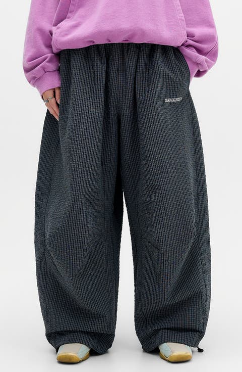 Sid Microcheck Sweatpants