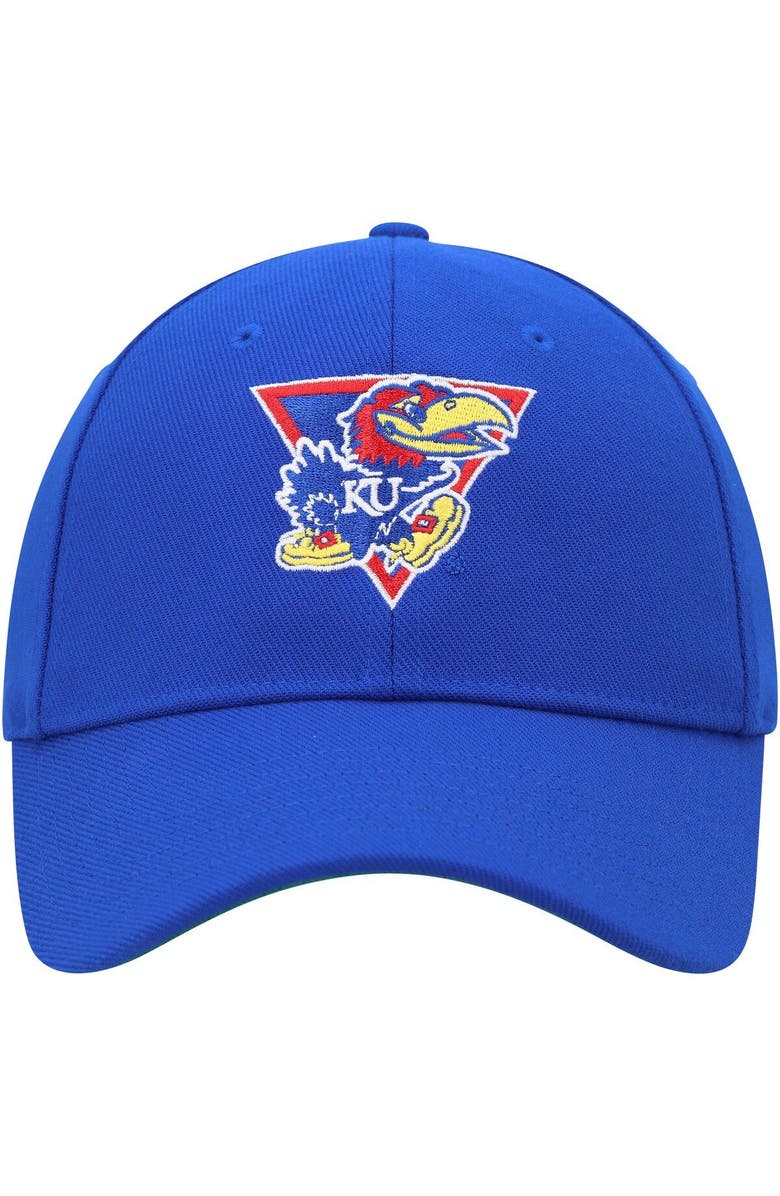 adidas Men's adidas Royal Kansas Jayhawks Vault Slouch Flex Hat, Alternate, color, Royal