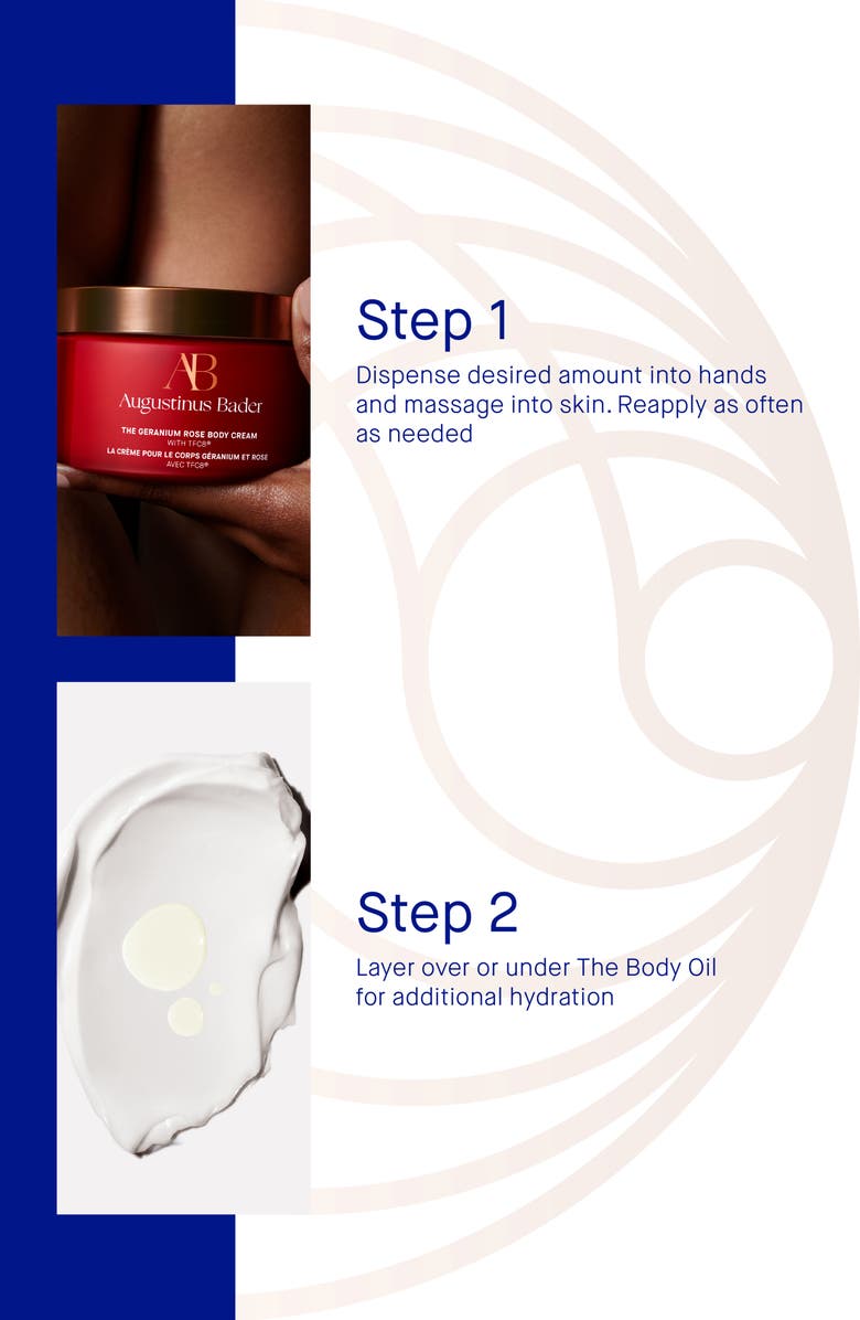 Augustinus Bader Geranium Rose Body Cream, Alternate, color,