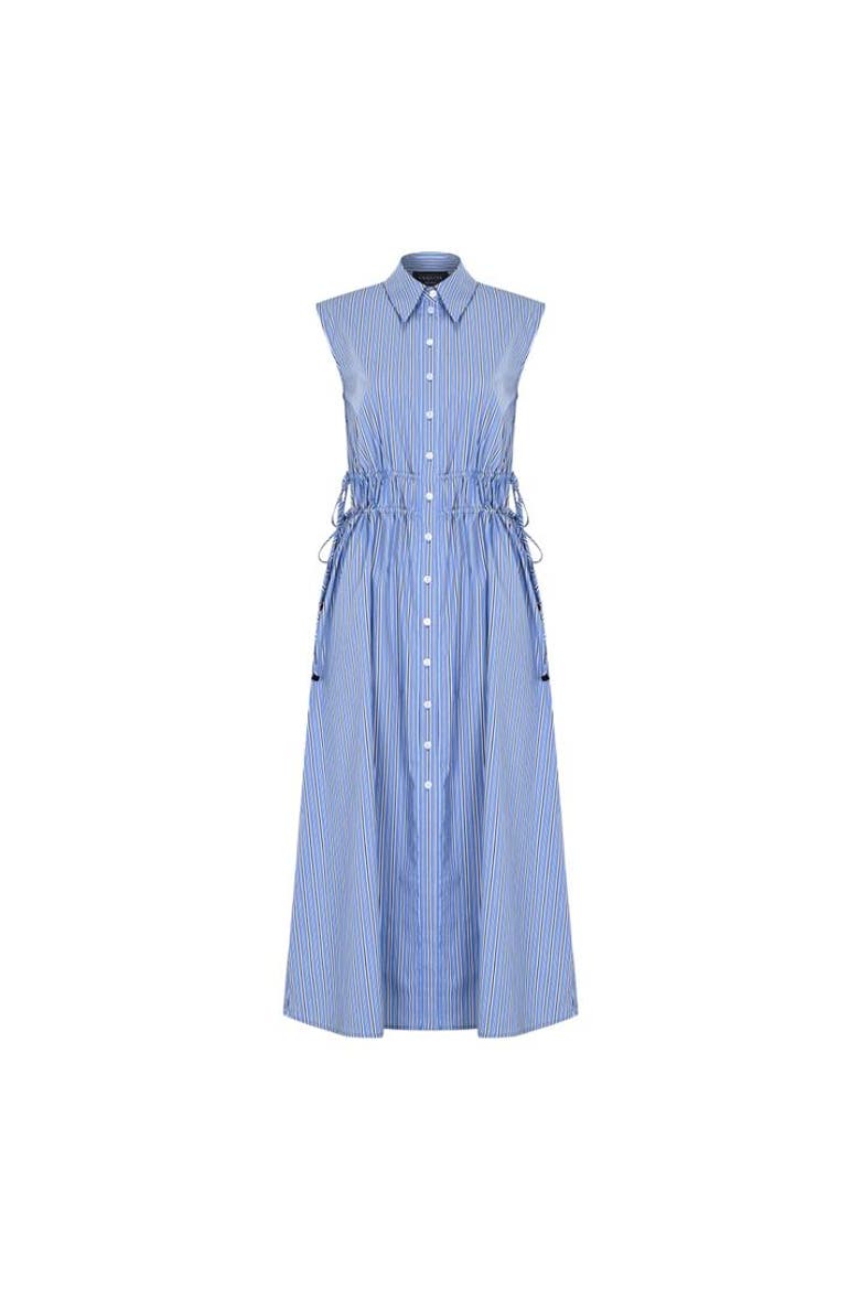 Trinity Midi Dress, Alternate, color, Blue