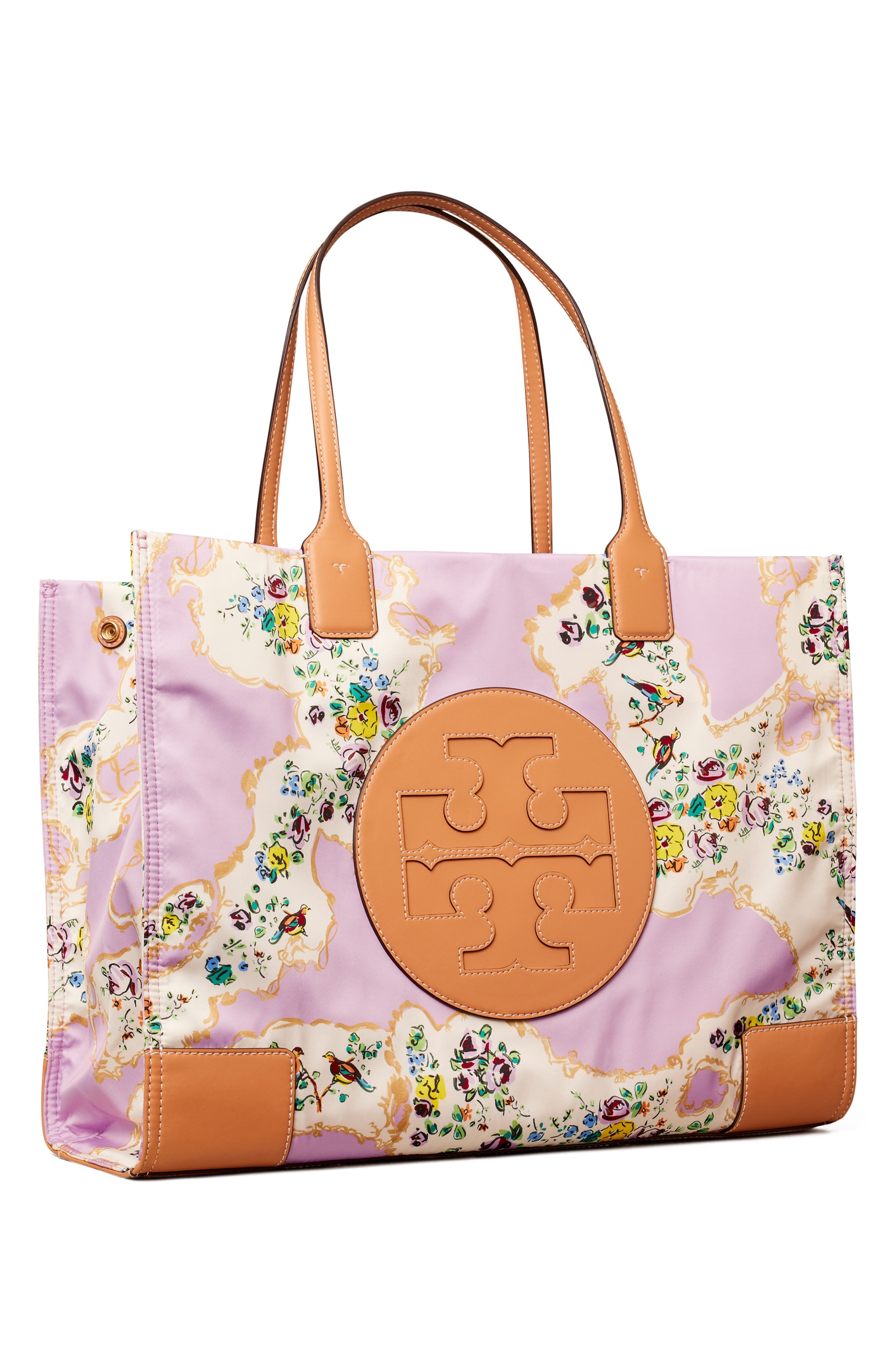 Tory Burch Ella Print Tote, Alternate, color, 