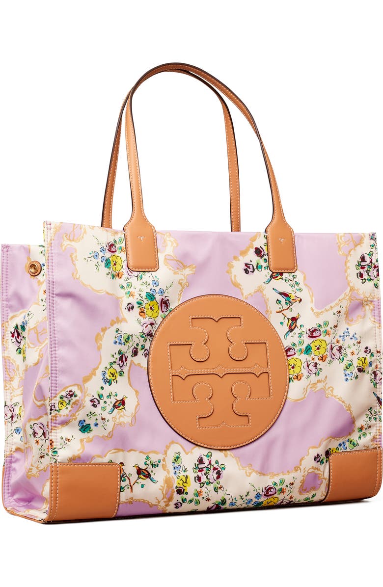Tory Burch Ella Print Tote, Alternate, color,