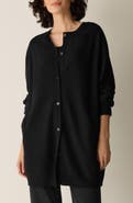 Eileen Fisher Long Wool Cardigan