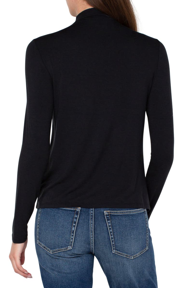 Liverpool Los Angeles Funnel Neck Knit Top, Alternate, color,