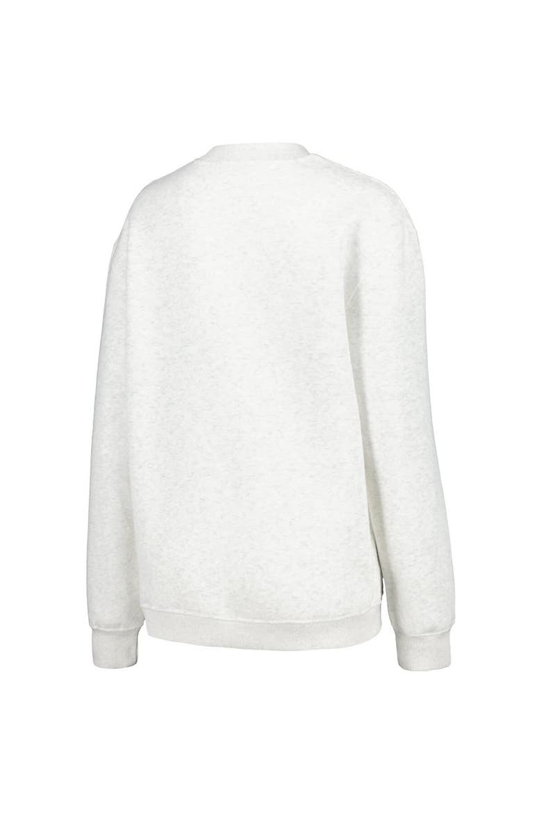 Women's Established & Co. Ash LSU Tigers Logo Pullover Sweatshirt, Alternate, color, Ash