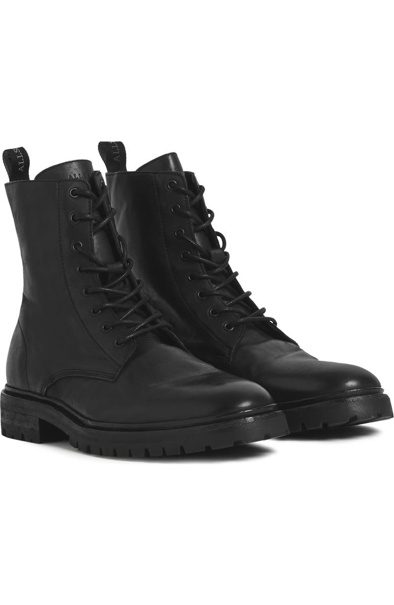 AllSaints Tobias Plain Toe Boot, Main, color,