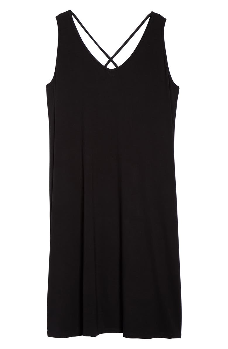 Sejour Cross Back Tank Dress, Alternate, color, 