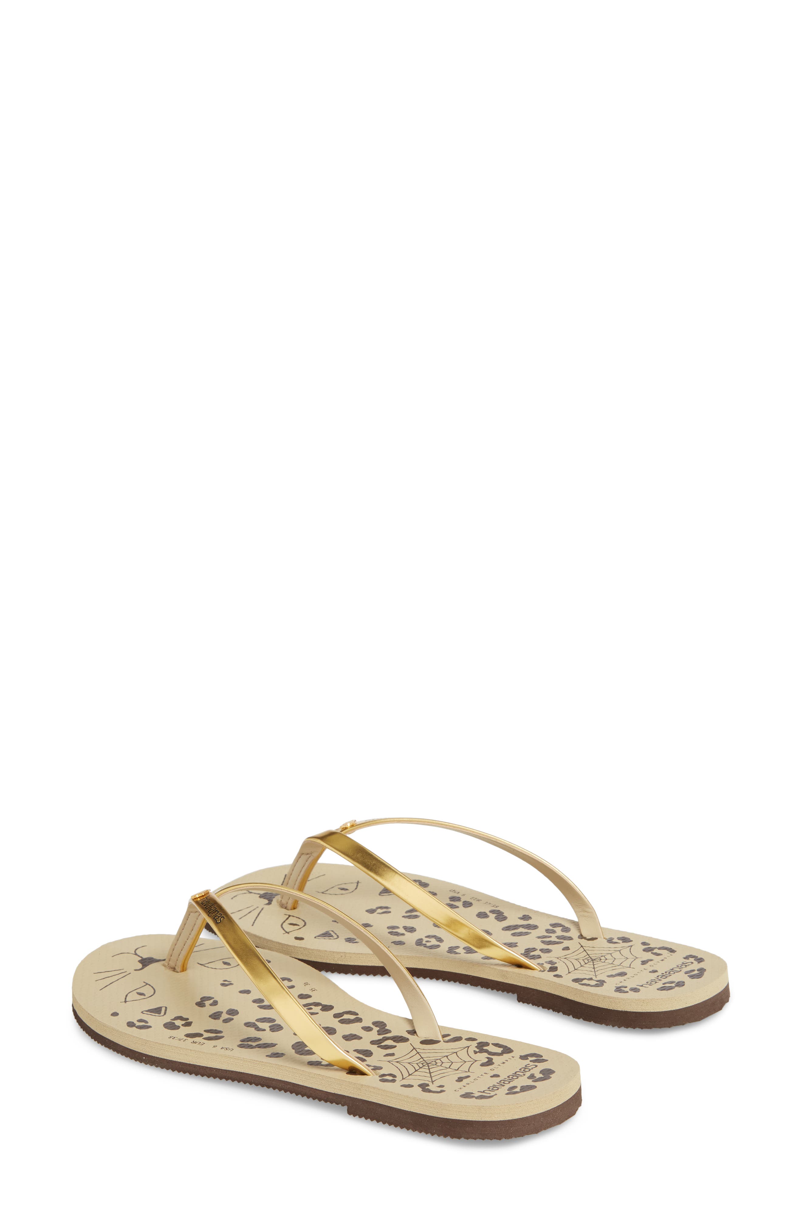 Havaianas x Charlotte Olympia You Sandal, Alternate, color, 