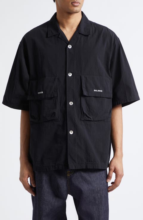 Oversize Cotton Utility Shirt