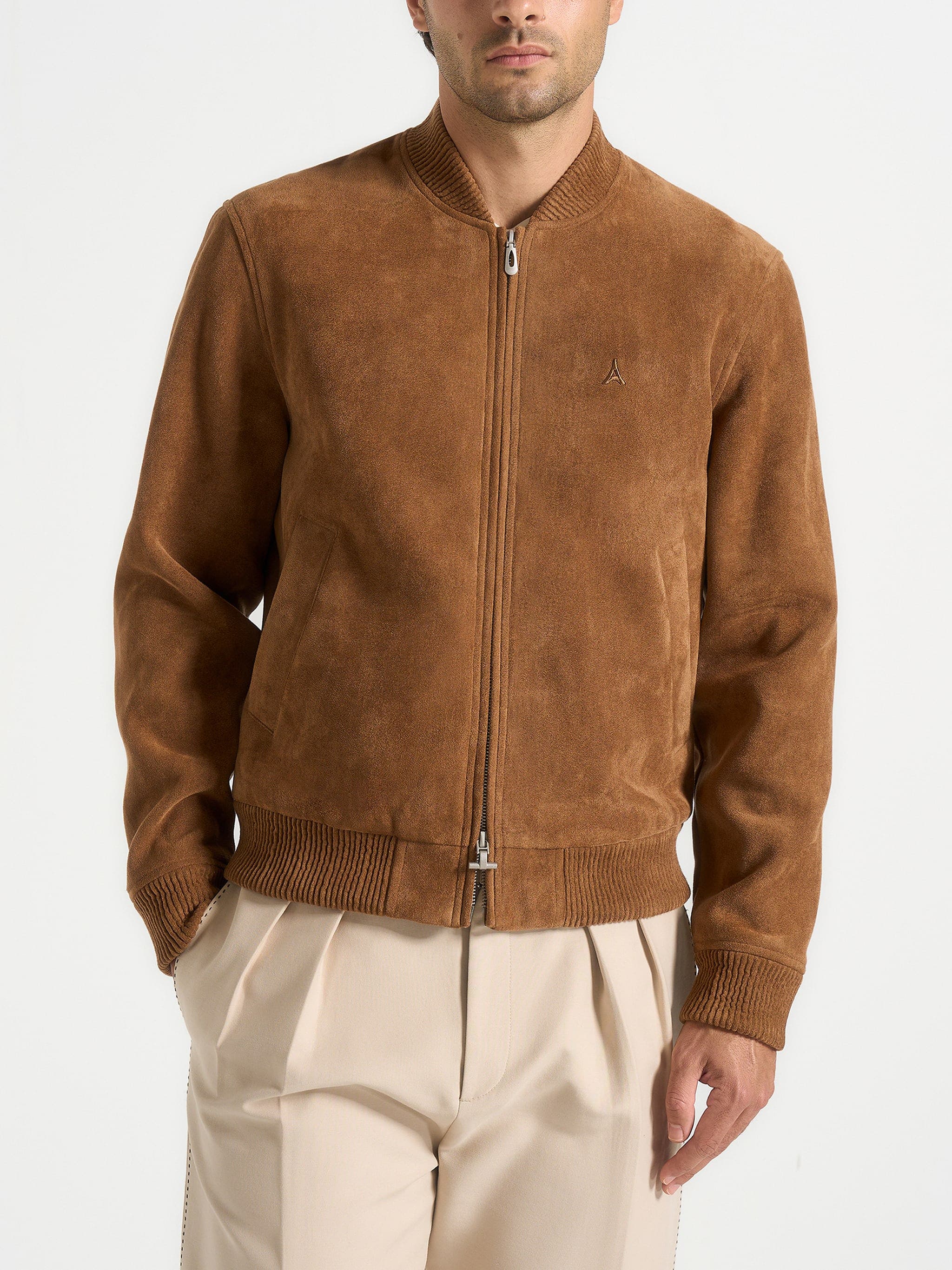 Arsene Suede Bomber Jacket
