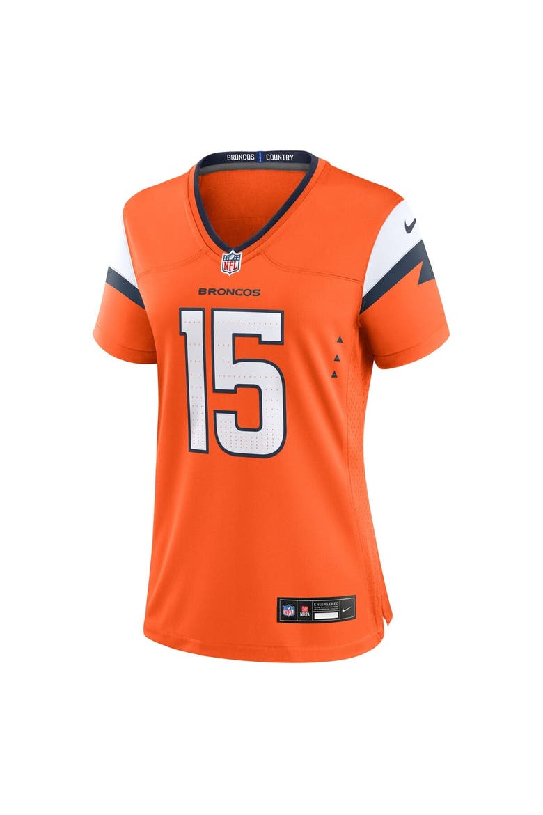 Women's Nike Nik Bonitto  Orange Denver Broncos Team Game Jersey, Alternate, color, Orange