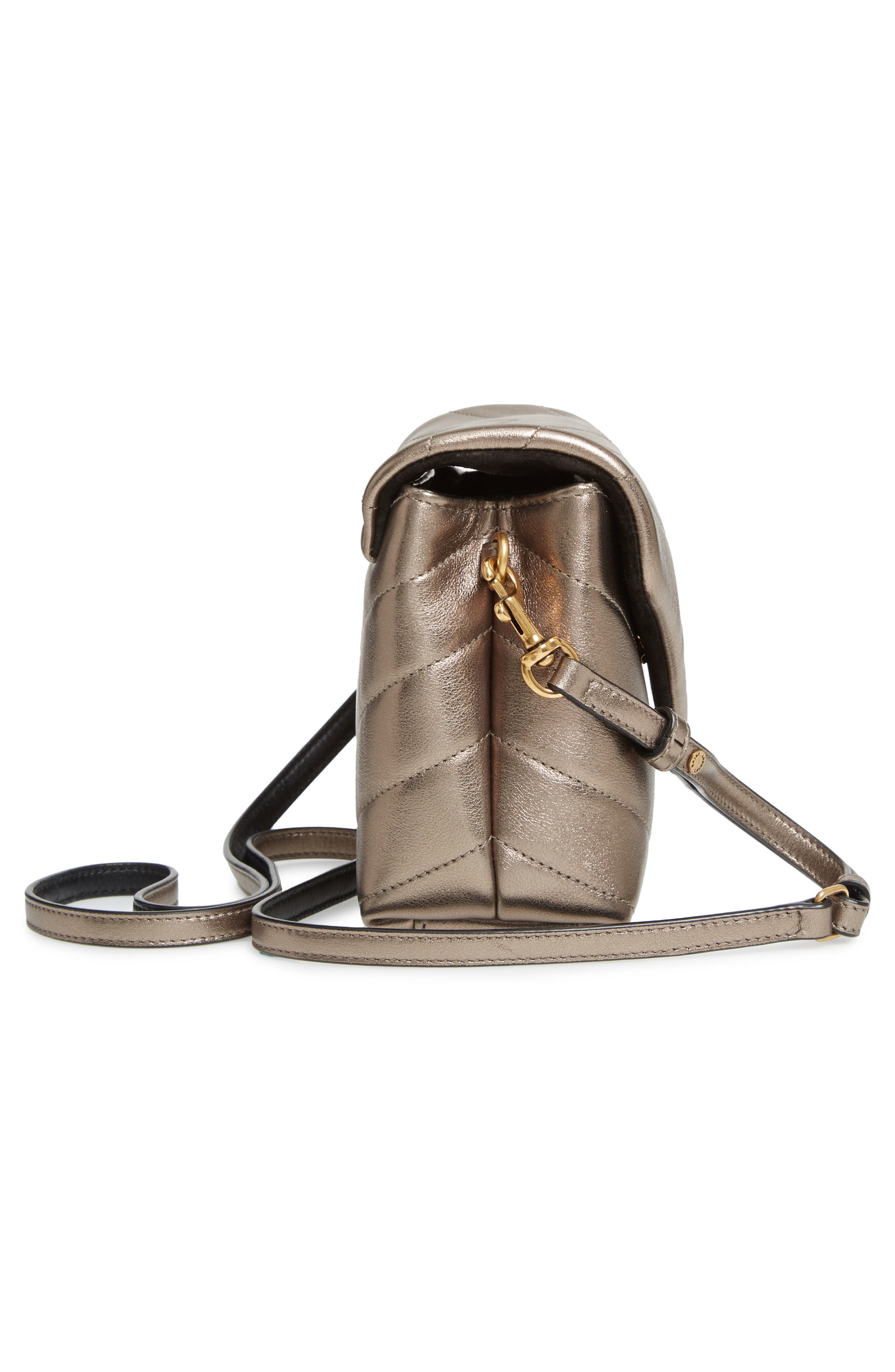 Saint Laurent Toy Loulou Matelassé Leather Crossbody Bag, Alternate, color, 