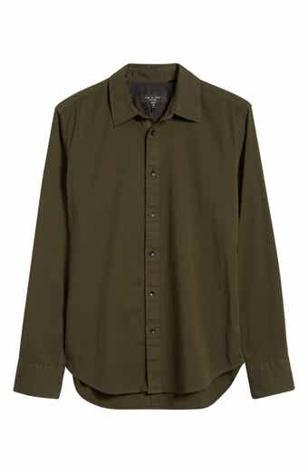 Tomlin Cotton Dobby Button-Up Shirt