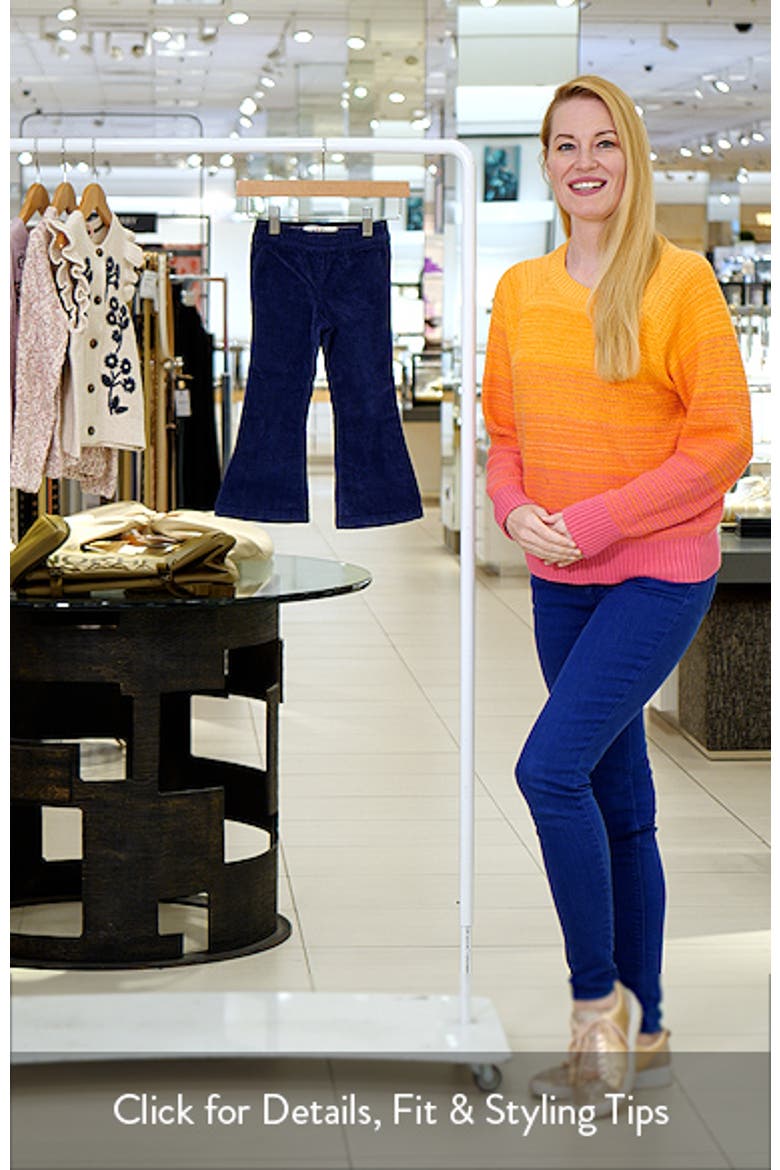 Kids' Flared Stretch Cotton Corduroy Leggings video