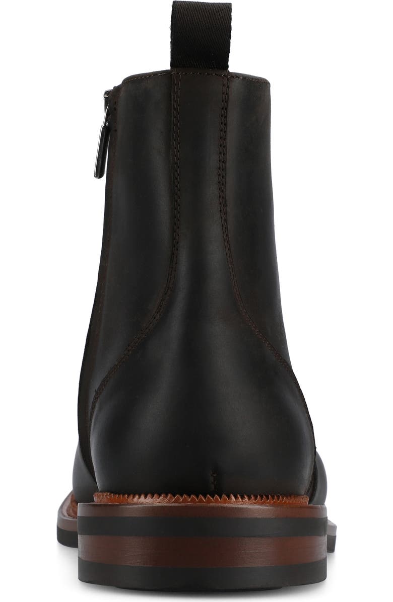 TAFT Men
s Lewis Side-zip Boot, Alternate, color, Dark Brown