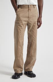 MM6 Maison Margiela Five-Pocket Cotton Straight Leg Pants
