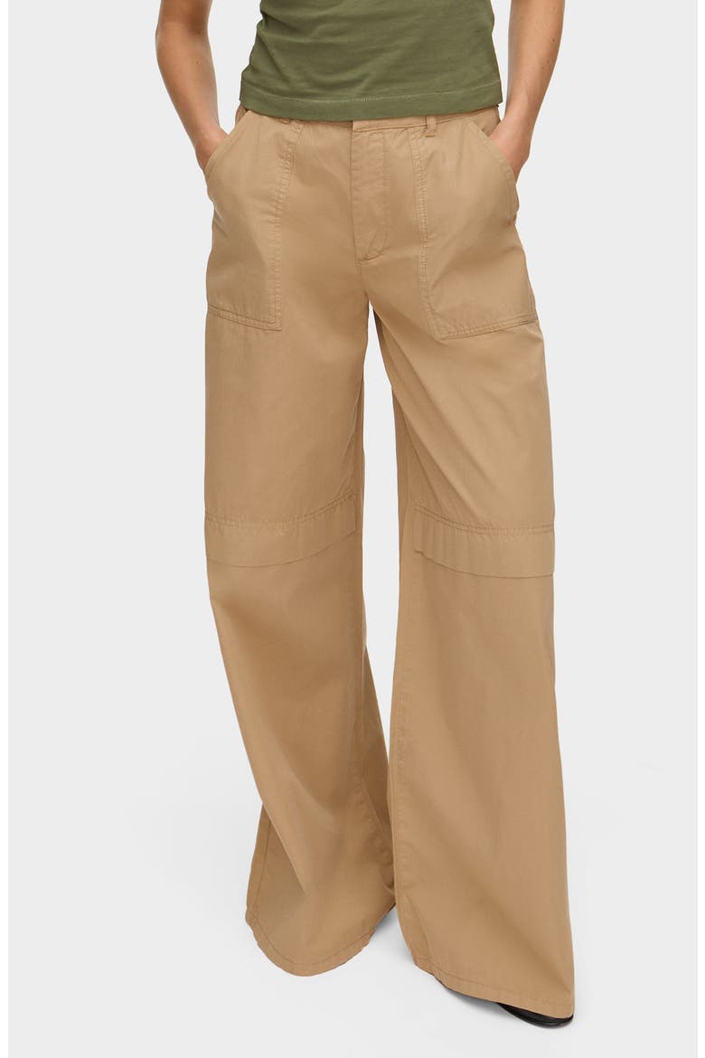 Aster Organic Cotton Pants, Main, color, CAMEL