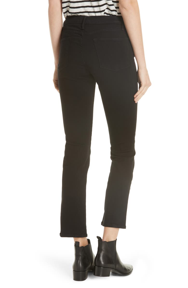 FRAME Le High Straight High Rise Jeans, Alternate, color, 