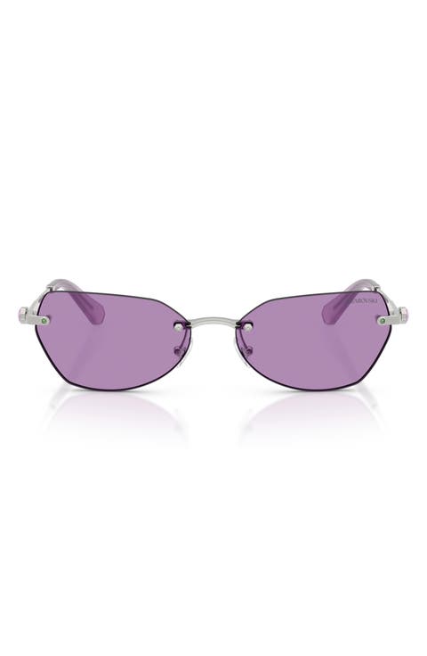 58mm Irregular Sunglasses